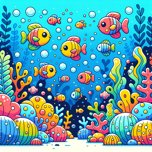 Undersea Adventure Storybook Paint By Diamonds