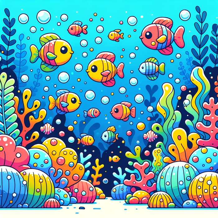 Undersea Adventure Storybook Paint By Diamonds