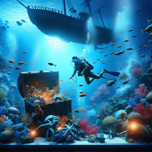 Undersea Explorer's Treasure Paint By Diamonds