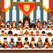 Medieval Knights' Feast DIY Paint By Diamonds