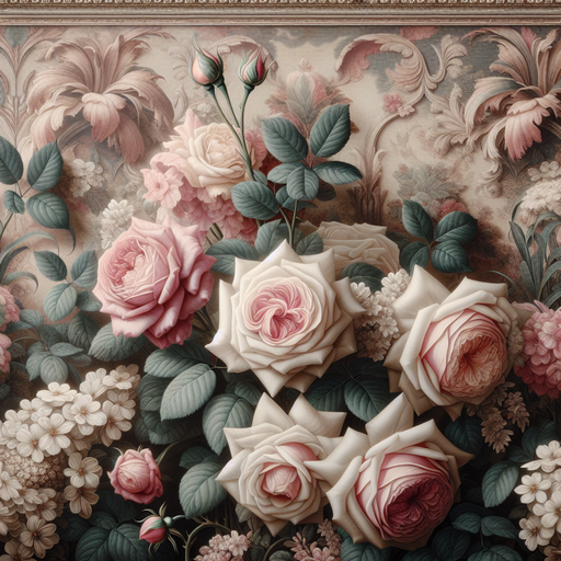 Victorian Rose Elegance Diamond Painting