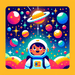 Star-Struck Astronaut Adventure Paint By Diamonds