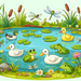 The Peaceful Pond Scene Diamonded Painting Kits