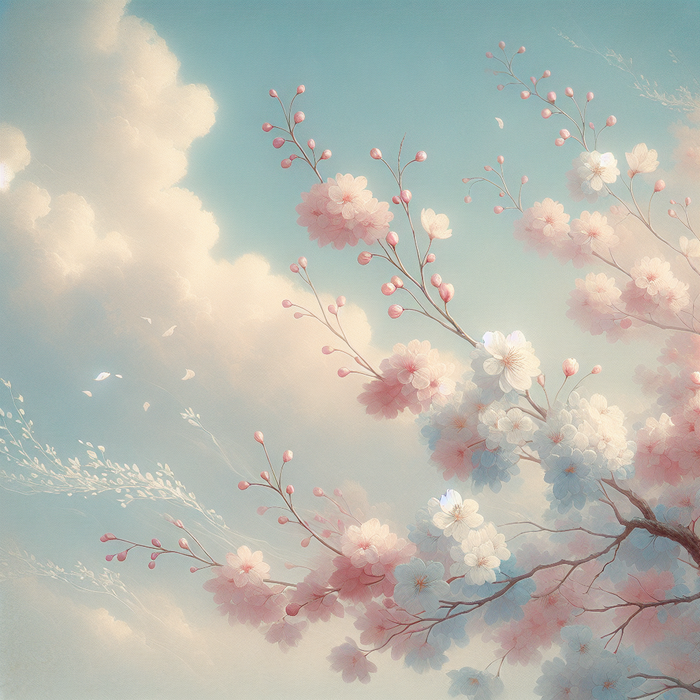 Cherry Blossom Reverie Painting By Diamonds Kit