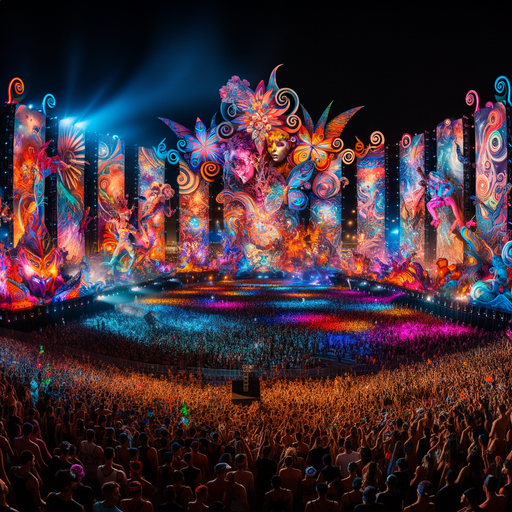 Electric Daisy Carnival - Las Vegas Paint By Diamond