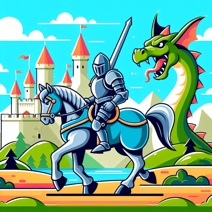 Knight's Quest DIY Paint By Diamonds