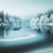 Tranquil Winter Lake Paint By Diamonds