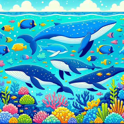 Whale Wonders Expedition DIY Paint By Diamonds