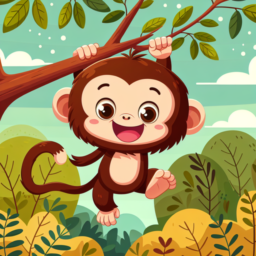 Silly Monkey Diamond Painting