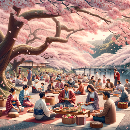 Hanami Festival - Kyoto Paint By Diamonds Art