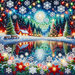 Christmas Joy Mosaic Paint By Color