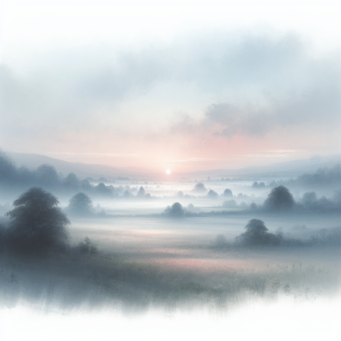 Gentle Morning Mist Diamond Painting