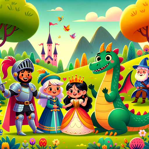 Charming Storybook Characters Paint By Diamonds Kits