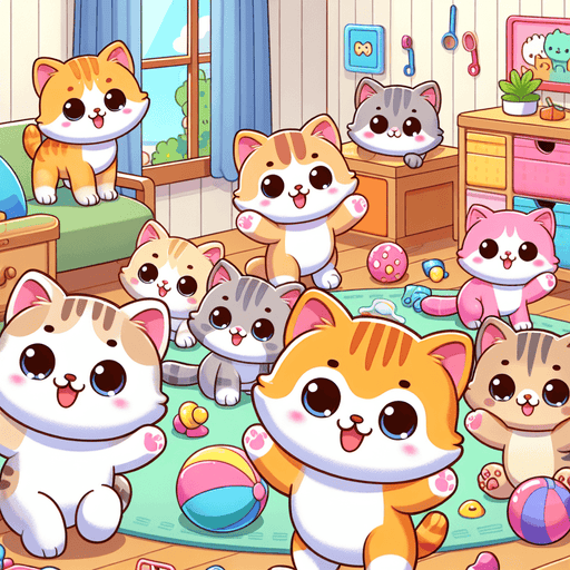 Curious Little Kittens Painting By Diamonds Kit