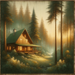 Cozy Cabin In The Woods Paint By Color