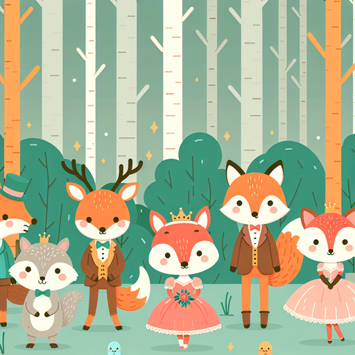 Fairytale Forest Ball Painting Diamond Kit