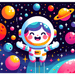 Space Adventure Explorers Diamond Painting