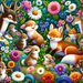 Adorable Forest Animals Paint By Diamonds