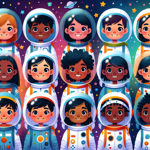 Galactic Explorers Club Painting Diamond Kit
