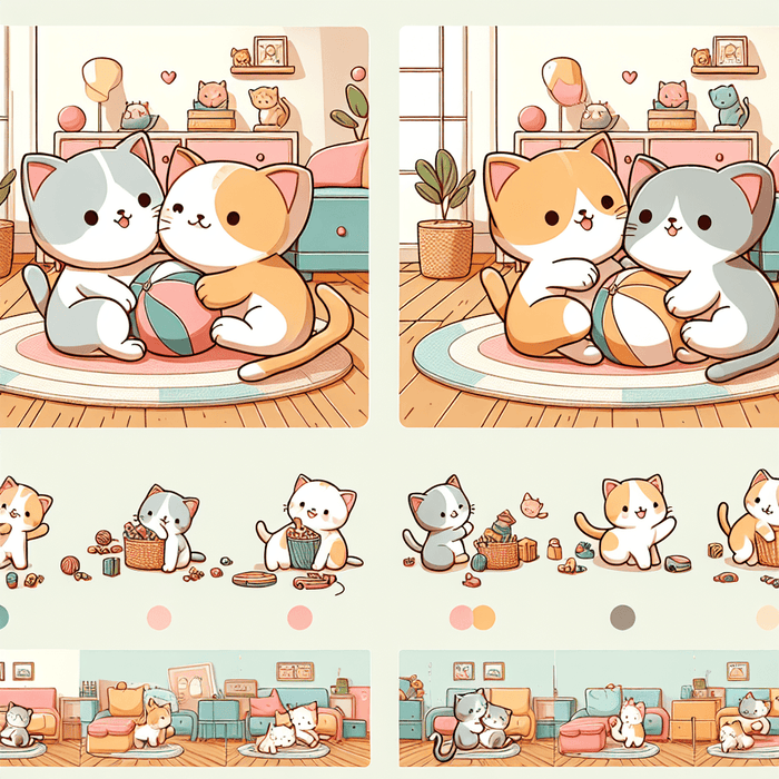 Cuddly Kittens Paint By Color