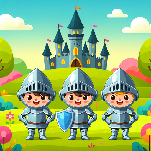 Knights Of The Enchanted Castle Painting Diamond Kit