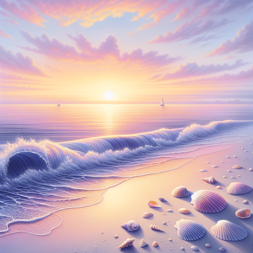 Tranquil Ocean Escape Painting By Diamonds Kit