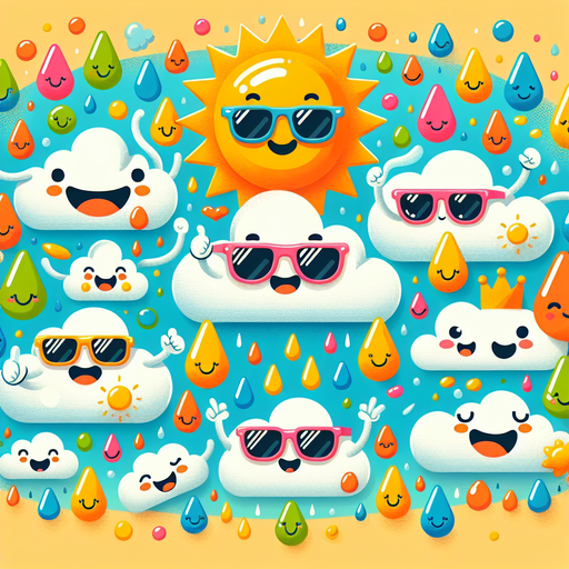 Happy Cloud Party Painting Diamond Kit