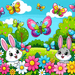 Garden Friends Adventure Paint By Diamonds Art