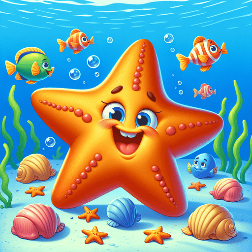 Dancing Starfish Paint By Color