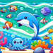 Underwater Adventure Crew Diamond Painting