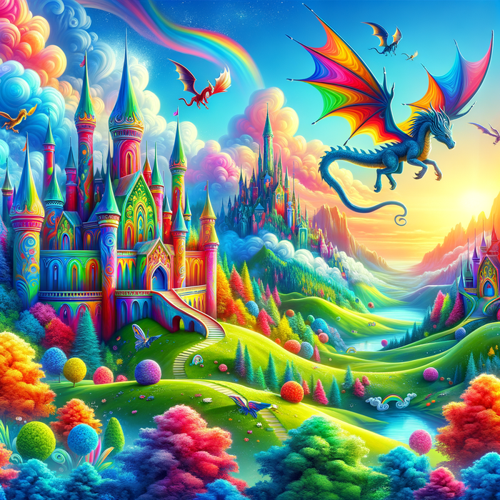 Fantasy Kingdom Paint By Diamonds