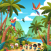 Tropical Adventure Diamond Painting