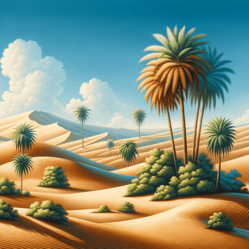 Desert Oasis Dream Paint By Color