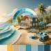 Charming Beach House Paint By Diamonds Art