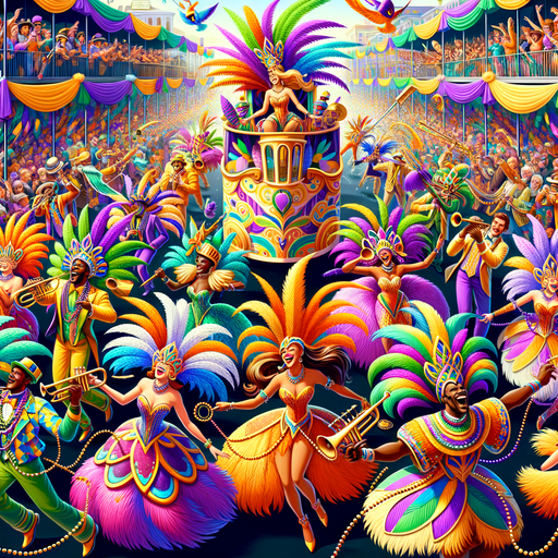 Mardi Gras - United States Diamond Painting