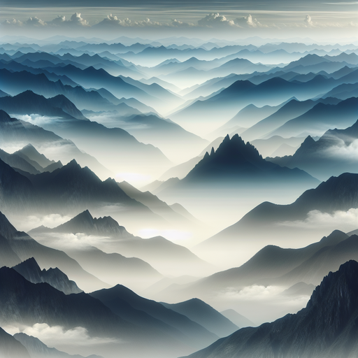 Mystic Mountain Mist Painting Diamond Kit