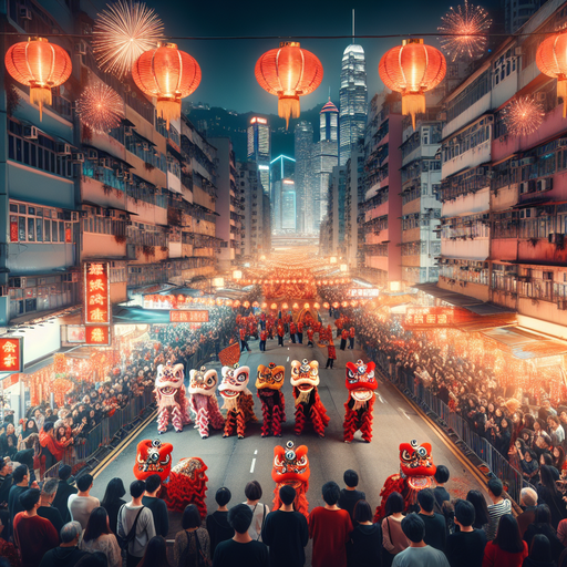 Lunar New Year Festival - Hong Kong Painting Diamond Kit