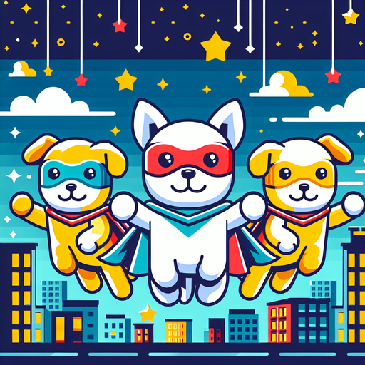 Super Pups Action Squad Painting Diamond Kit