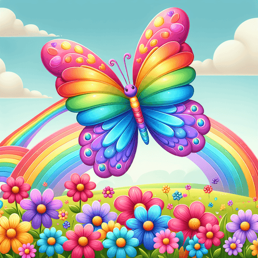 Rainbow Butterfly Diamonded Painting Kits