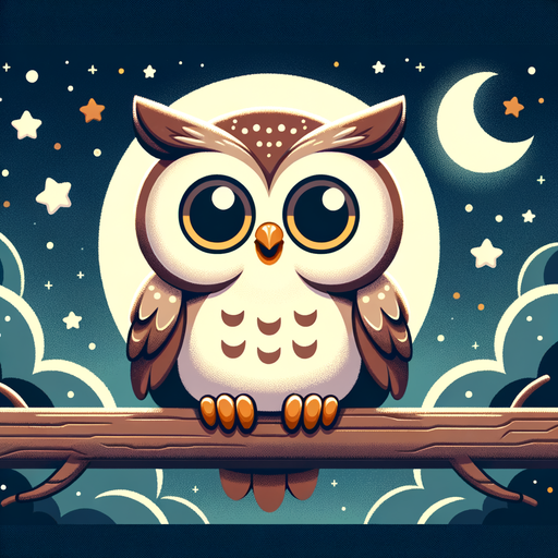 Charming Owl Painting Diamond Kit