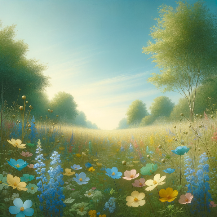 Peaceful Meadow Serenity Paint By Diamonds Kits