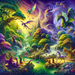 Enchanted Fantasy Realm Paint By Diamonds Kits