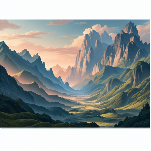 Serenity Of The Mountains Diamonded Painting Kits