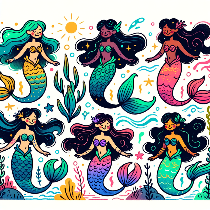 Magical Mermaids Paint By Diamond