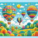 Cheery Balloon Adventure Paint By Diamonds Art