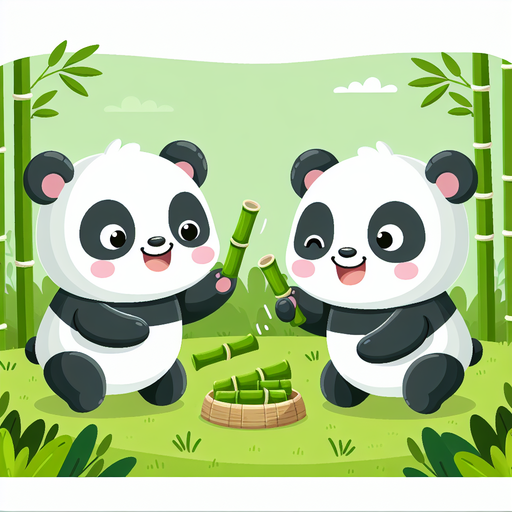 Panda Party Painting Diamond Kit