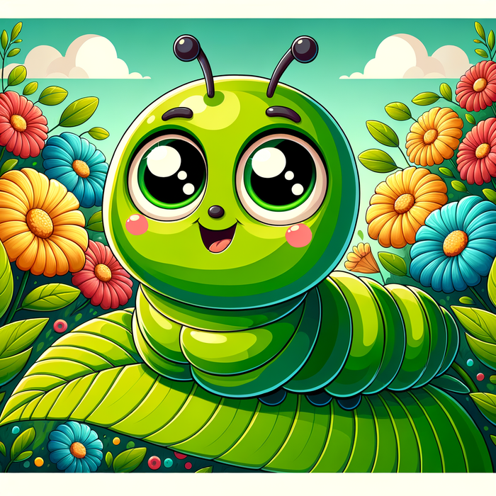 Charming Caterpillar Paint By Diamonds Kits