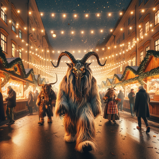 Krampusnacht - Austria Paint By Color