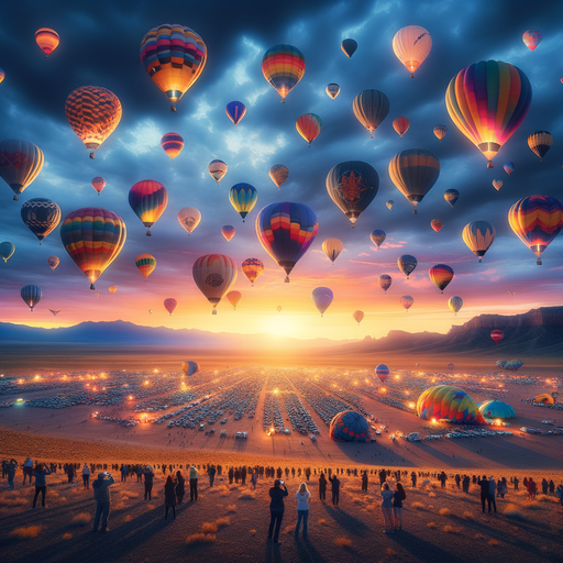 International Balloon Fiesta - Albuquerque Diamonded Painting Kits