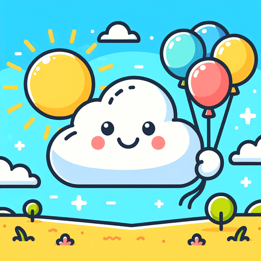 Sunny Day Cloud Painting By Diamonds Kit